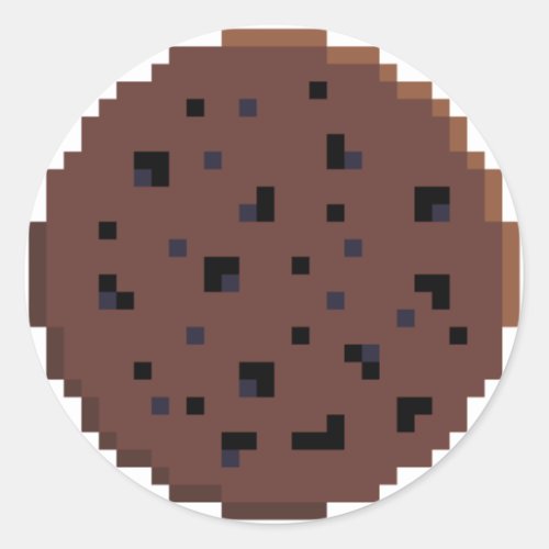 A Free Cookie  Pixel Art Sticker