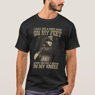 A Free Man On My Feet Before I Become A Commie On T-Shirt