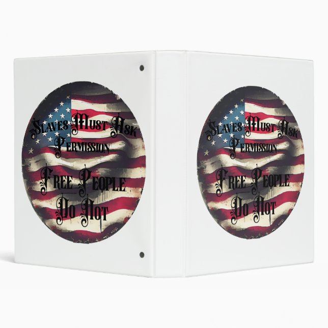 A Free People 3 Ring Binder (Background)