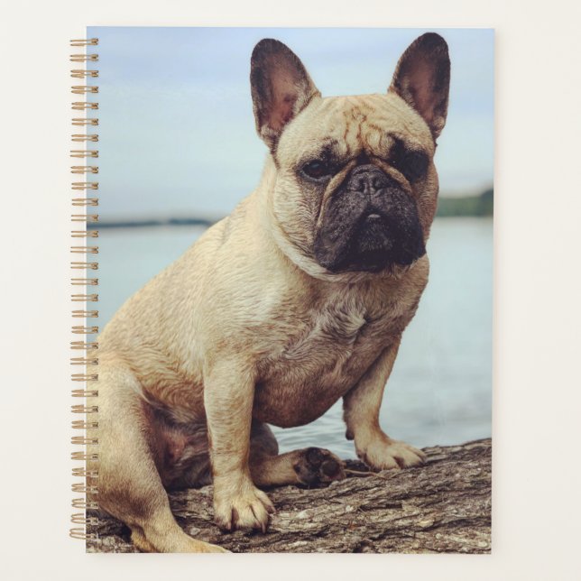 A French Bulldog Planner (Front)