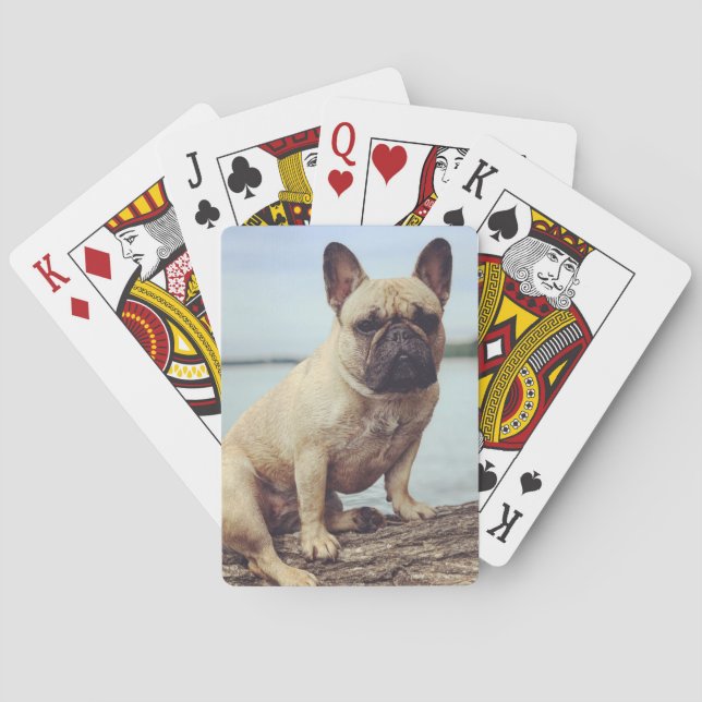 A French Bulldog Poker Cards (Back)