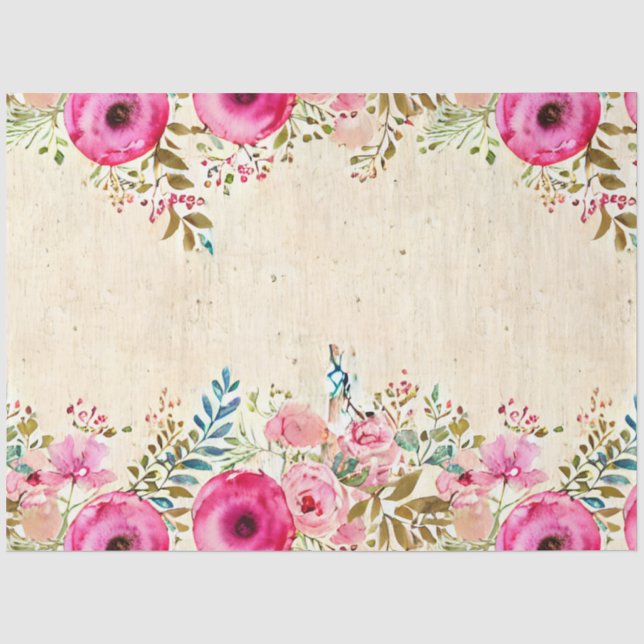 A French Ephemera Design Series 16 Tissue Paper (Front)