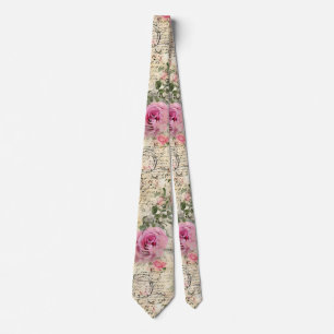 A French Ephemera Design Series 1 Neck Tie
