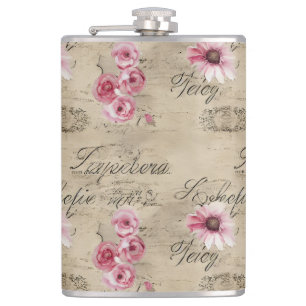 A French Ephemera Design Series 20 Flask