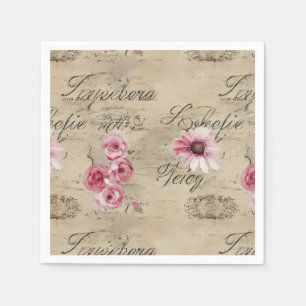 A French Ephemera Design Series 20 Napkins