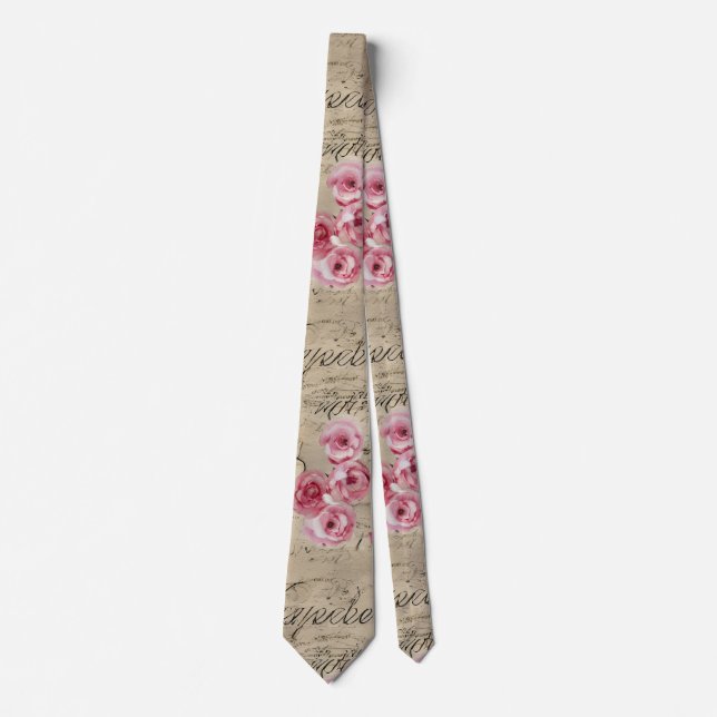 A French Ephemera Design Series 20 Neck Tie (Front)