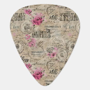 A French Ephemera Design Series 24 Guitar Pick