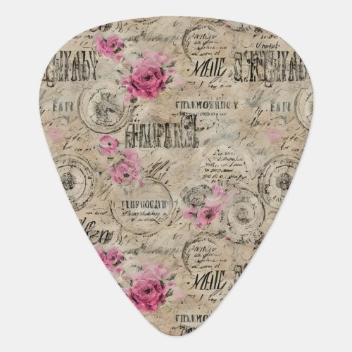 A French Ephemera Design Series 24 Guitar Pick