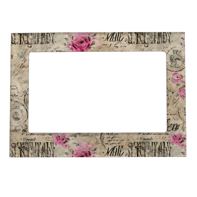 A French Ephemera Design Series 24 Magnetic Frame (Front)