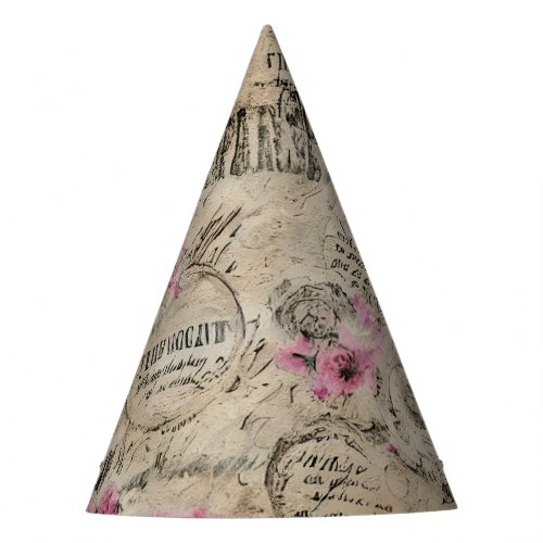 A French Ephemera Design Series 24 Party Hat