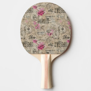 A French Ephemera Design Series 24 Ping Pong Paddle