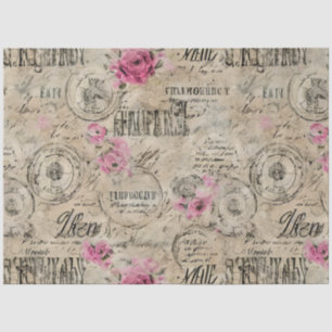 A French Ephemera Design Series 24 Tissue Paper