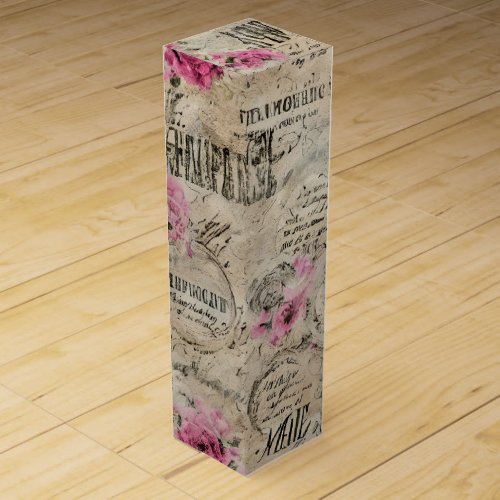 A French Ephemera Design Series 24 Wine Box