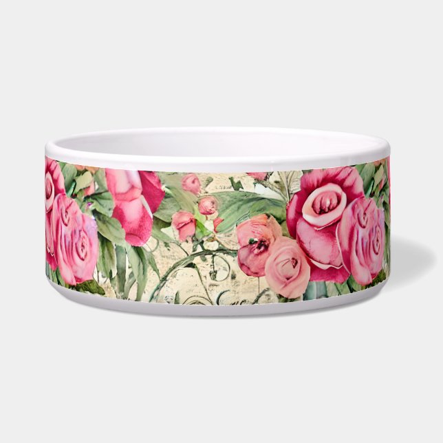 A French Ephemera Design Series 26 Bowl (Front)