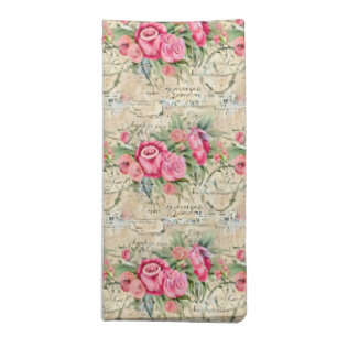 A French Ephemera Design Series 26 Cloth Napkin