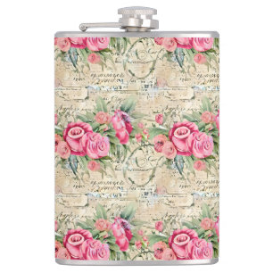 A French Ephemera Design Series 26 Flask