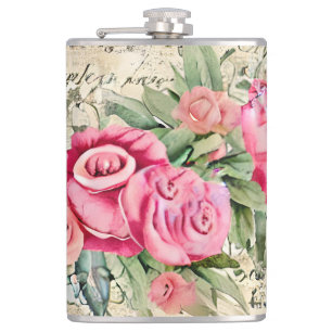 A French Ephemera Design Series 26 Flask