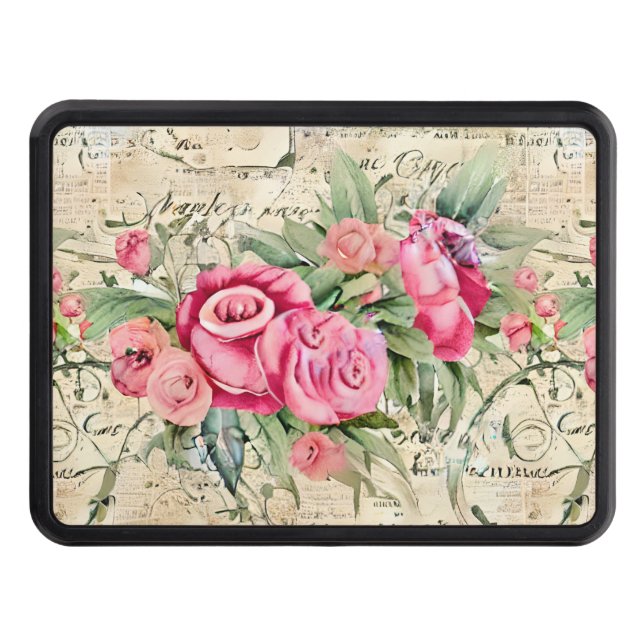 A French Ephemera Design Series 26 Hitch Cover (Front)