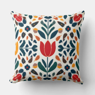 A Fresh Take on Nature Throw Pillow