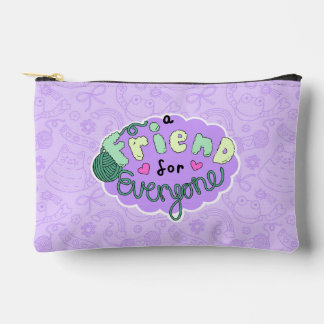"A Friend for Everyone" Lavender pouch