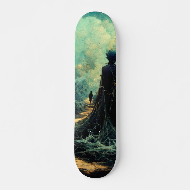 A friend from a dream land CG art Skateboard (Front)