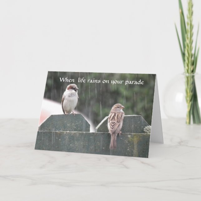 A friend in need card (Front)