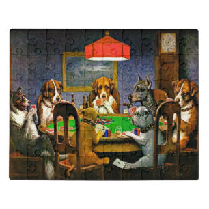 A Friend in Need, Dogs Playing Poker, Jigsaw Puzzle