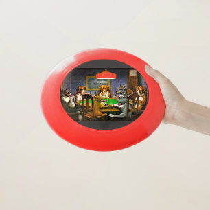 A Friend in Need, Dogs Playing Poker, Wham-O Frisbee