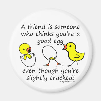 A friend is someone magnet