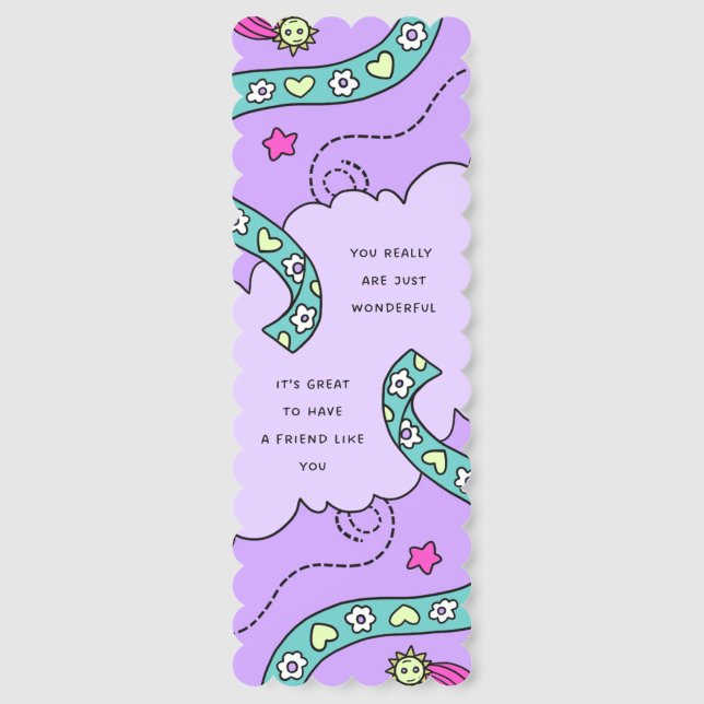 "A Friend Like You" Bookmark (Front)