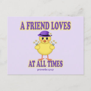 A Friend Loves Postcard