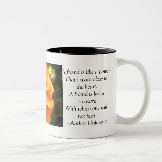 A friend... Two-Tone coffee mug (Right)