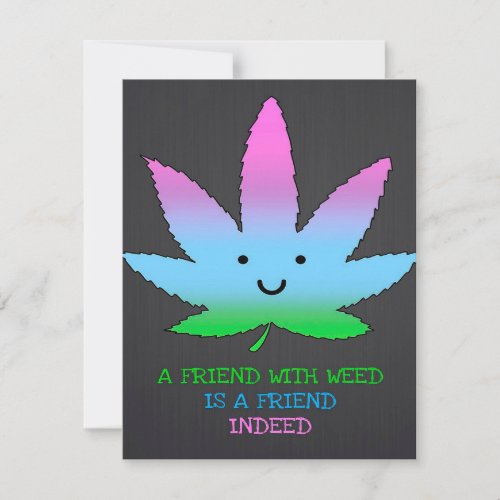 A Friend With Weed Invitation