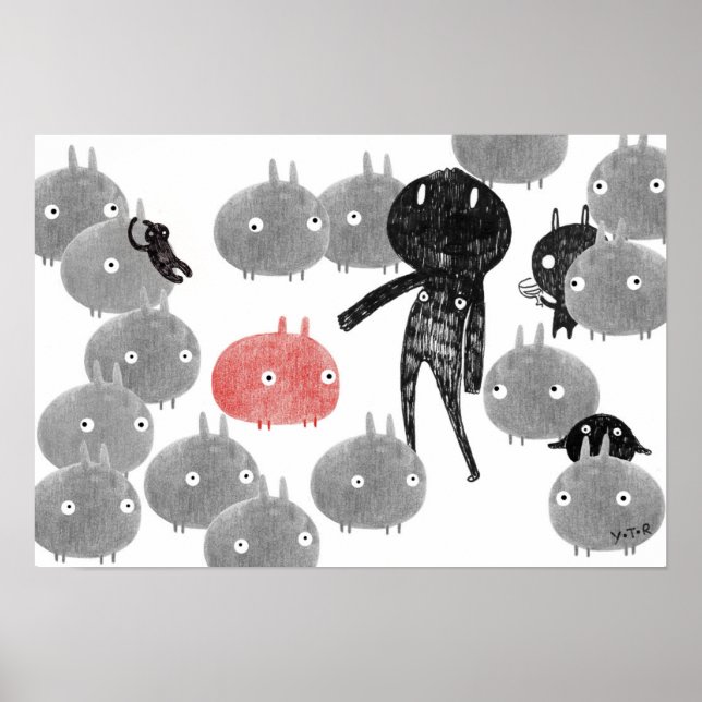 A friendly visit to the bunnyland 2014 poster (Front)