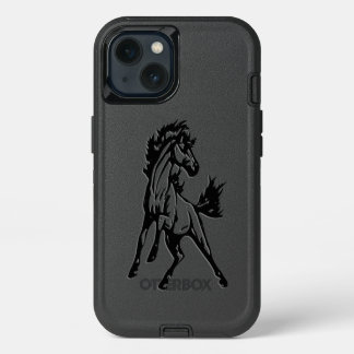 A Frisky Jumping Horse in the Wild iPhone 13 Case