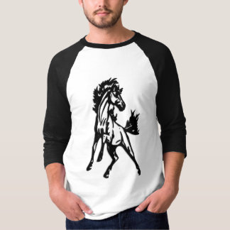 A Frisky Jumping Horse in the Wild T-Shirt