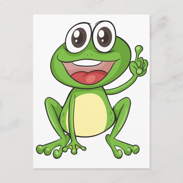 a frog postcard (Front)