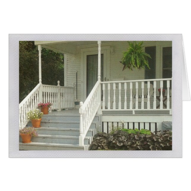 A Front Porch View Cards (Front Horizontal)