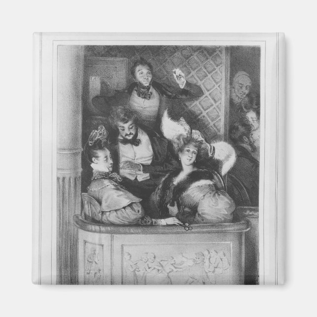 A front theatre box, engraved by Julien Magnet (Front)