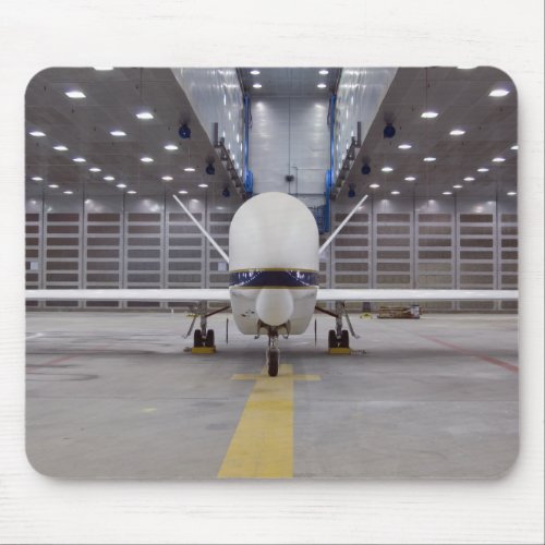 A front view of a Global Hawk unmanned aircraft Mouse Pad