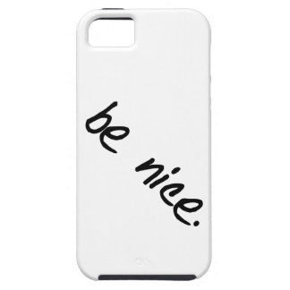A full selection of "be nice." products. iPhone SE/5/5s case