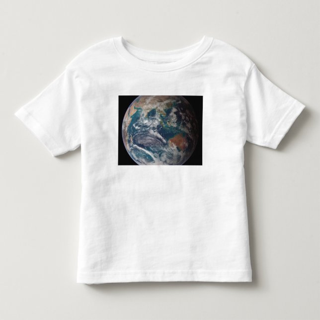 A full view of Earth showing global data Toddler T-shirt (Front)