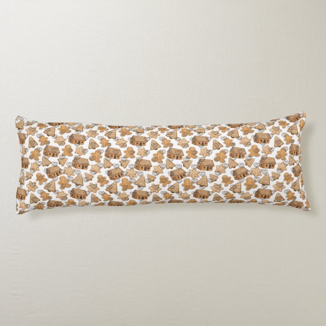  A fun and sweet Cookie Day  Body Pillow (Back)
