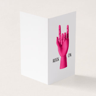 A fun card for the rocker in your life