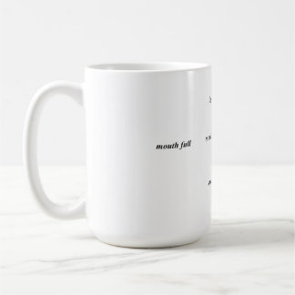 a fun measuring coffee mug