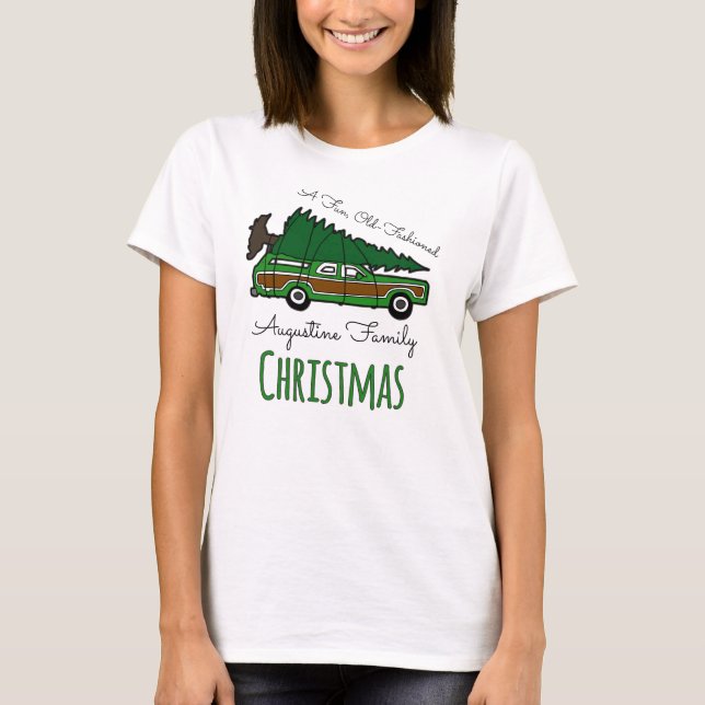 A Fun Old Fashioned Christmas Vacation T-Shirt (Front)