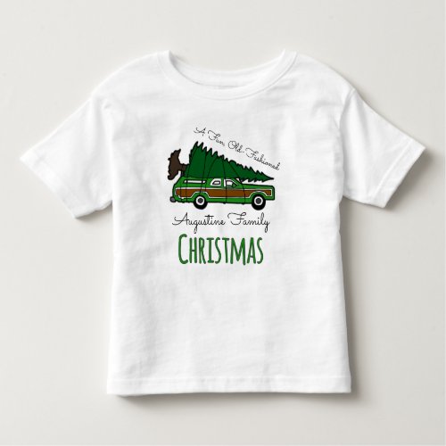 A Fun Old Fashioned Christmas Vacation Toddler T_shirt