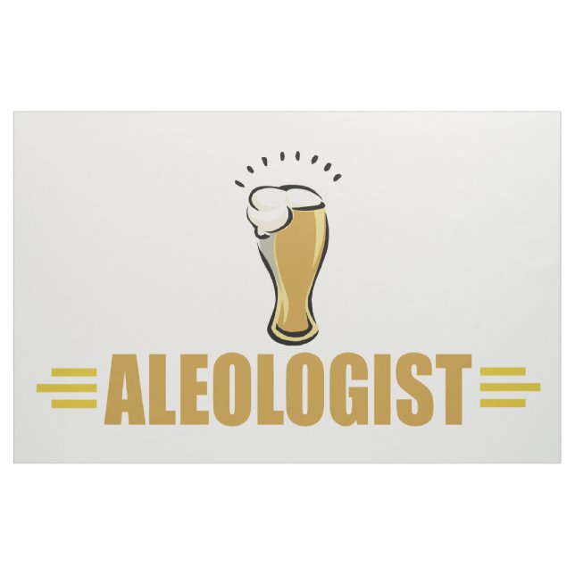 A Funny Beer Drinking Fabric (Yard)