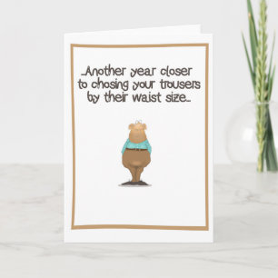 a funny card about