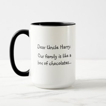 A Funny Custom Text Mug For A Family Member by PizzaRiia at Zazzle